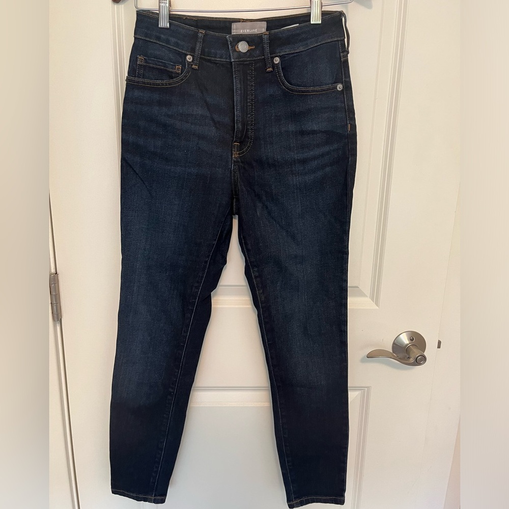 Everlane, curvy high-rise, skinny jean